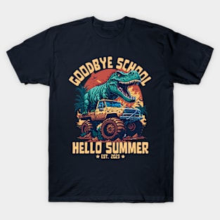 Goodbye School Hello Summer 2023 T-Shirt